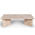 Vega Couchtisch, Latte-Marmor | 140x70