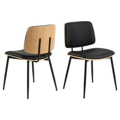 Forma Esszimmerstuhl, PU-Leder/Eiche