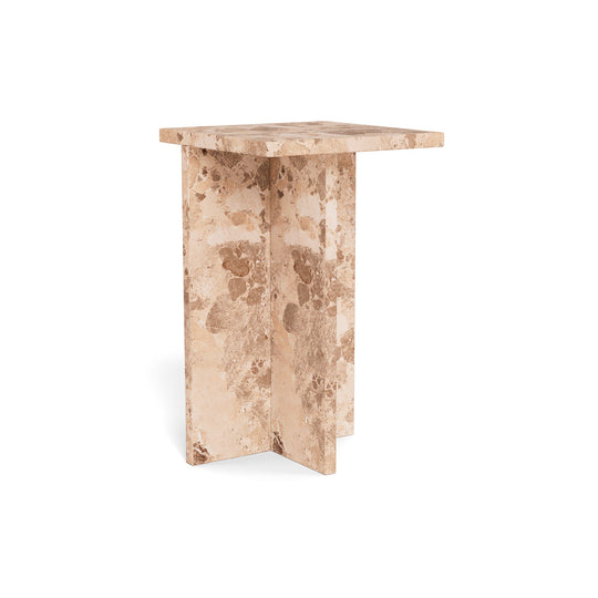 Velasca Ecktisch, Latte-Marmor