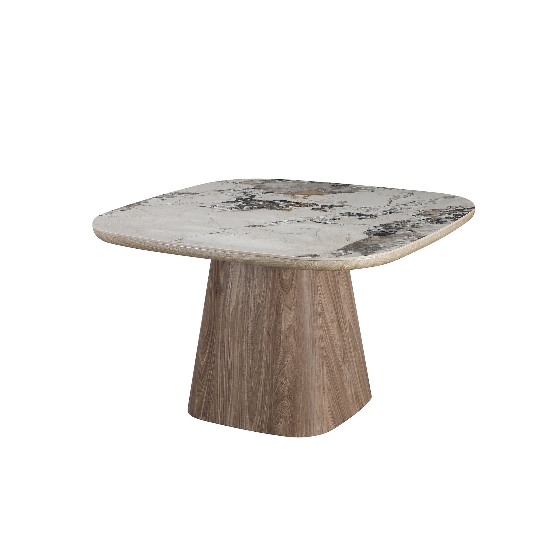 Marmoris spisebord, keramik | 120x120 - Møbelkompagniet