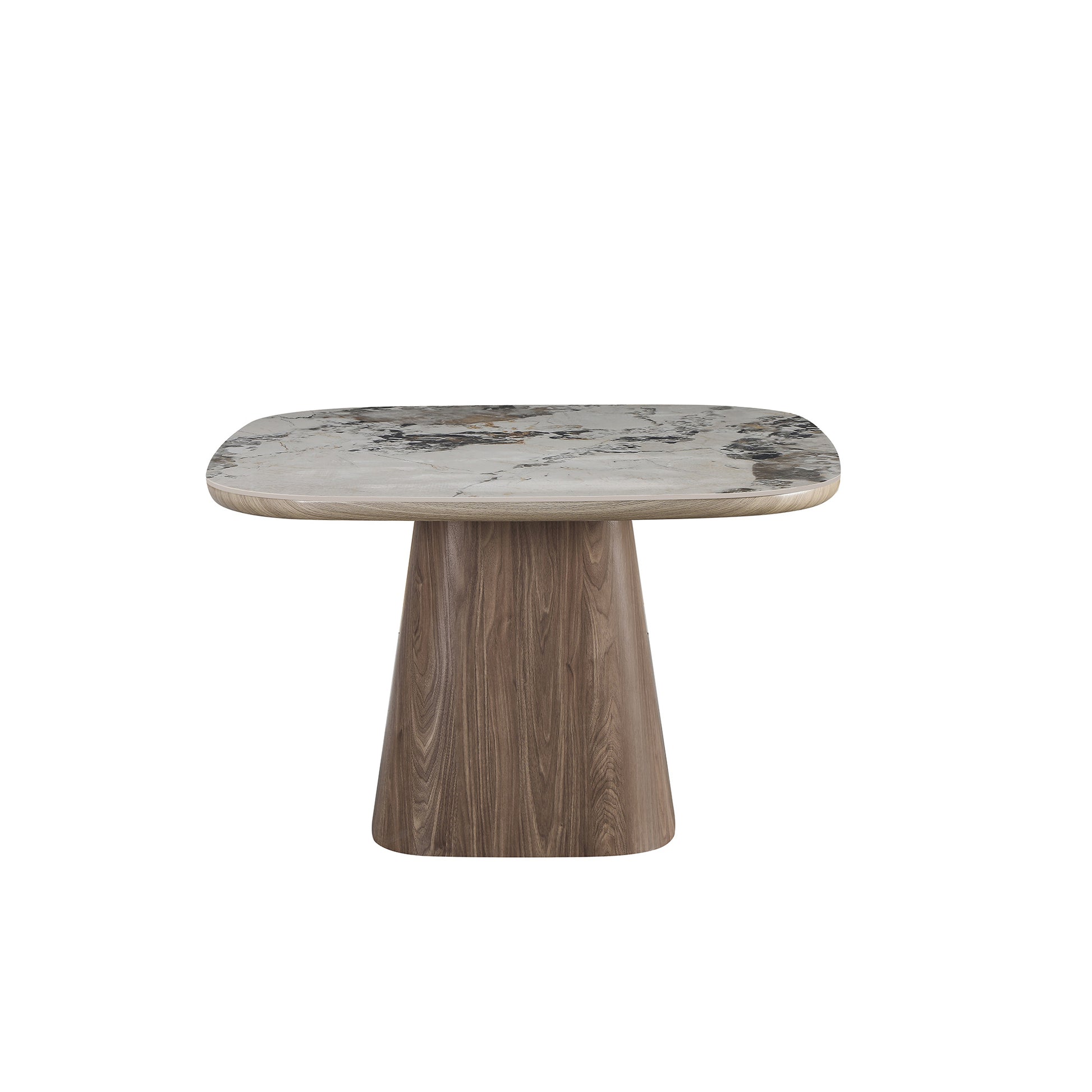 Marmoris spisebord, keramik | 120x120 - Møbelkompagniet
