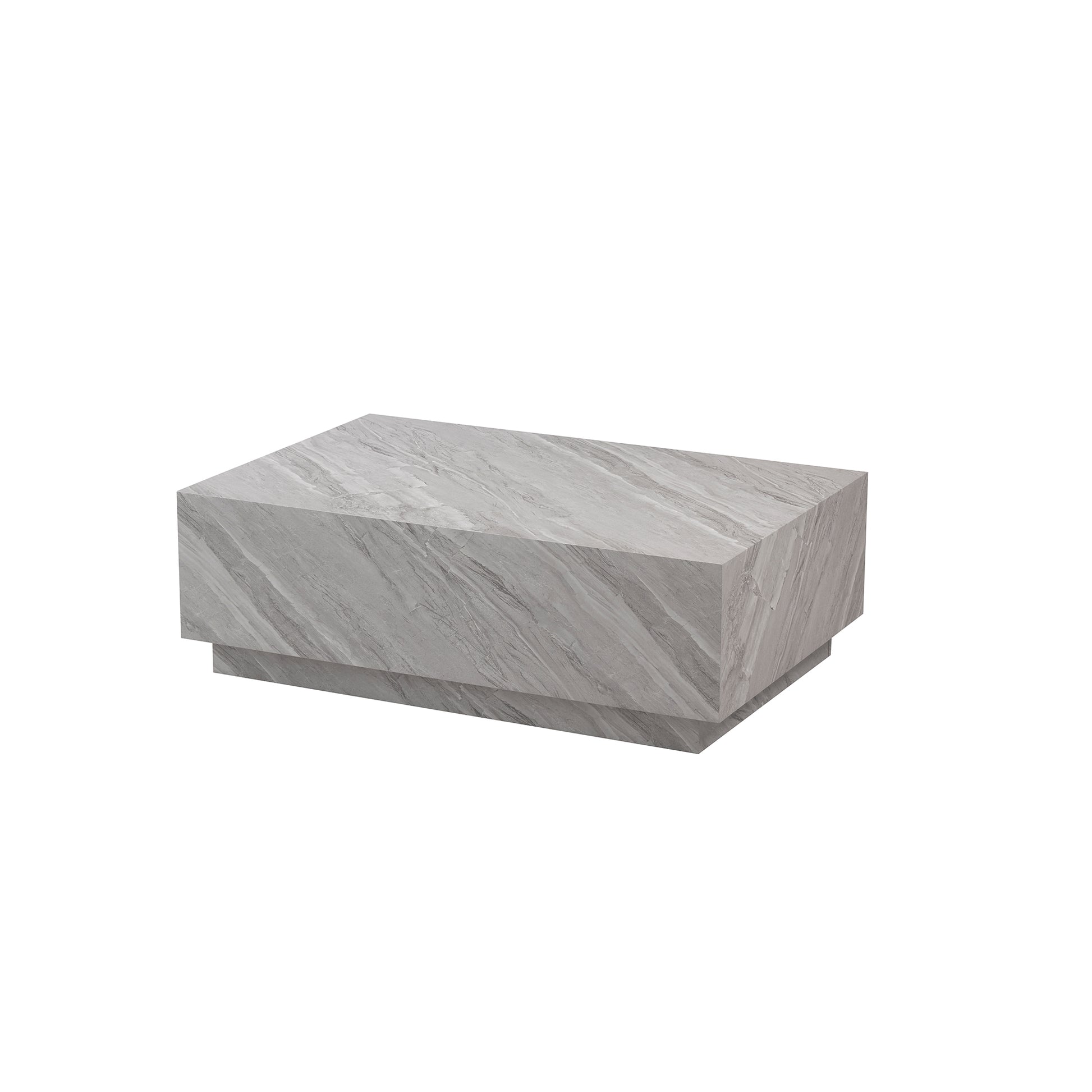 Frame sofabord, marmorlook | 120x80 - Møbelkompagniet