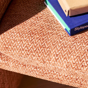 Plush Loungesessel, Kupfer