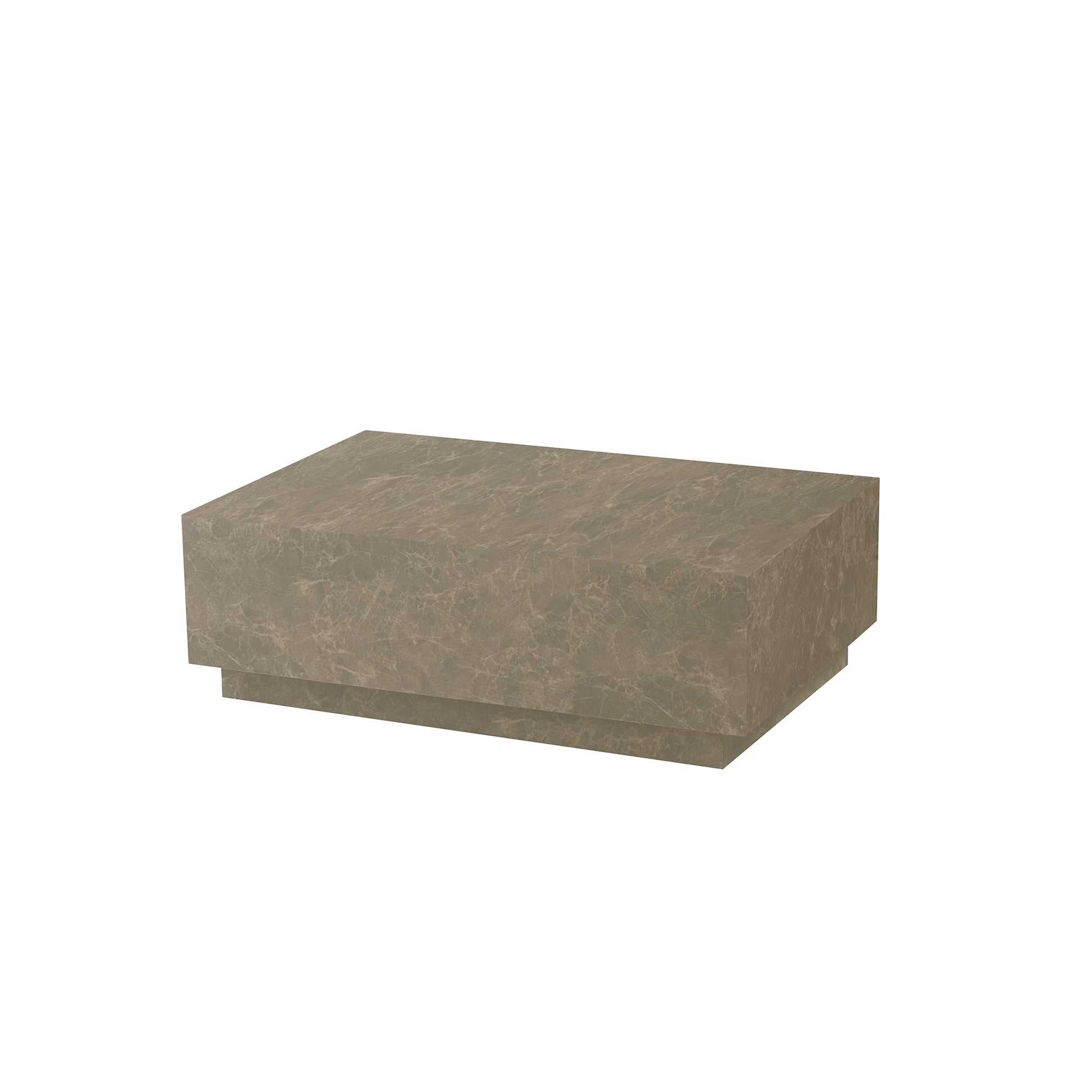 Frame sofabord, marmorlook | 120x80 - Møbelkompagniet