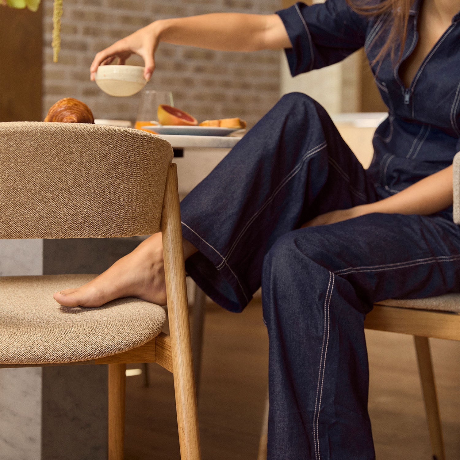 Leonora spisebordsstol, egetræ - Møbelkompagniet