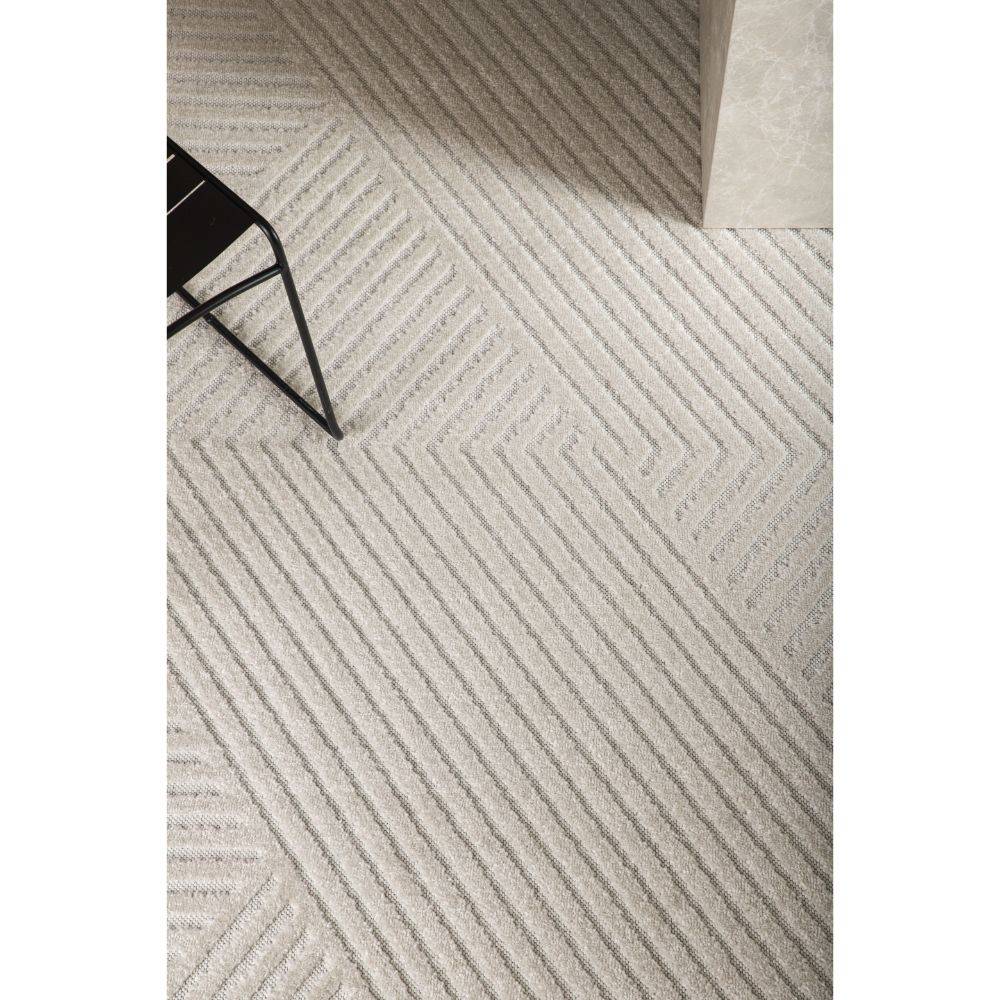 Aron tæppe 340x240 hvid