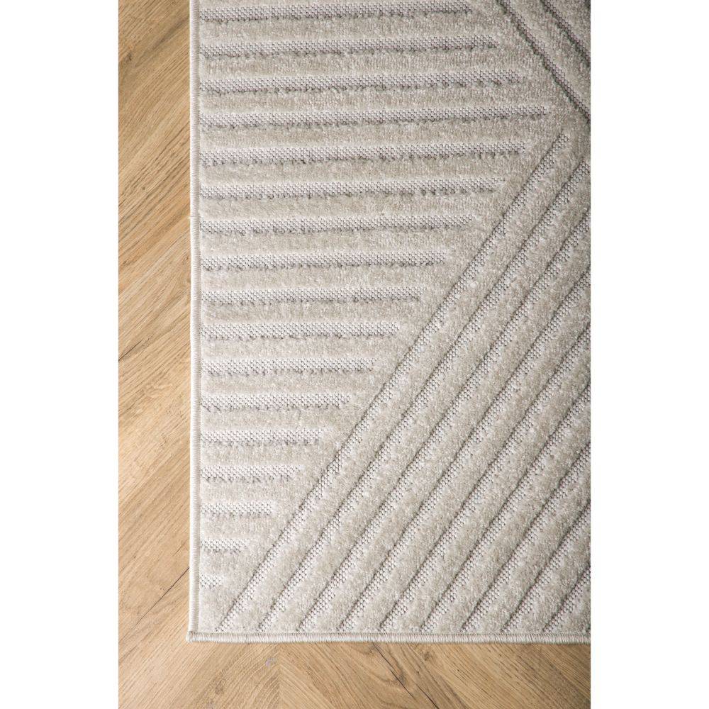 Aron tæppe 230x160 hvid