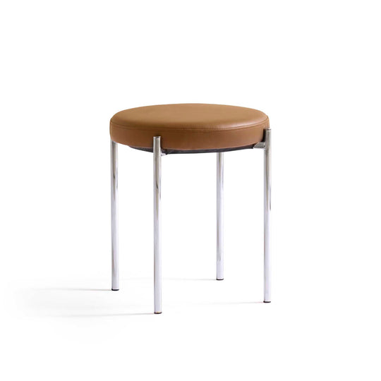 Circo Hocker, Leder | Stapelbar