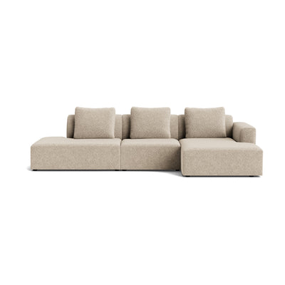 Como Chaiselongue-Sofa, rechte Seite | offenes Ende