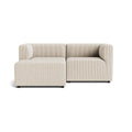 Roma kleines Chaiselongue-Sofa, links