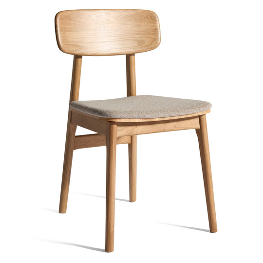 Balo Esszimmerstuhl, Eiche | Stoff