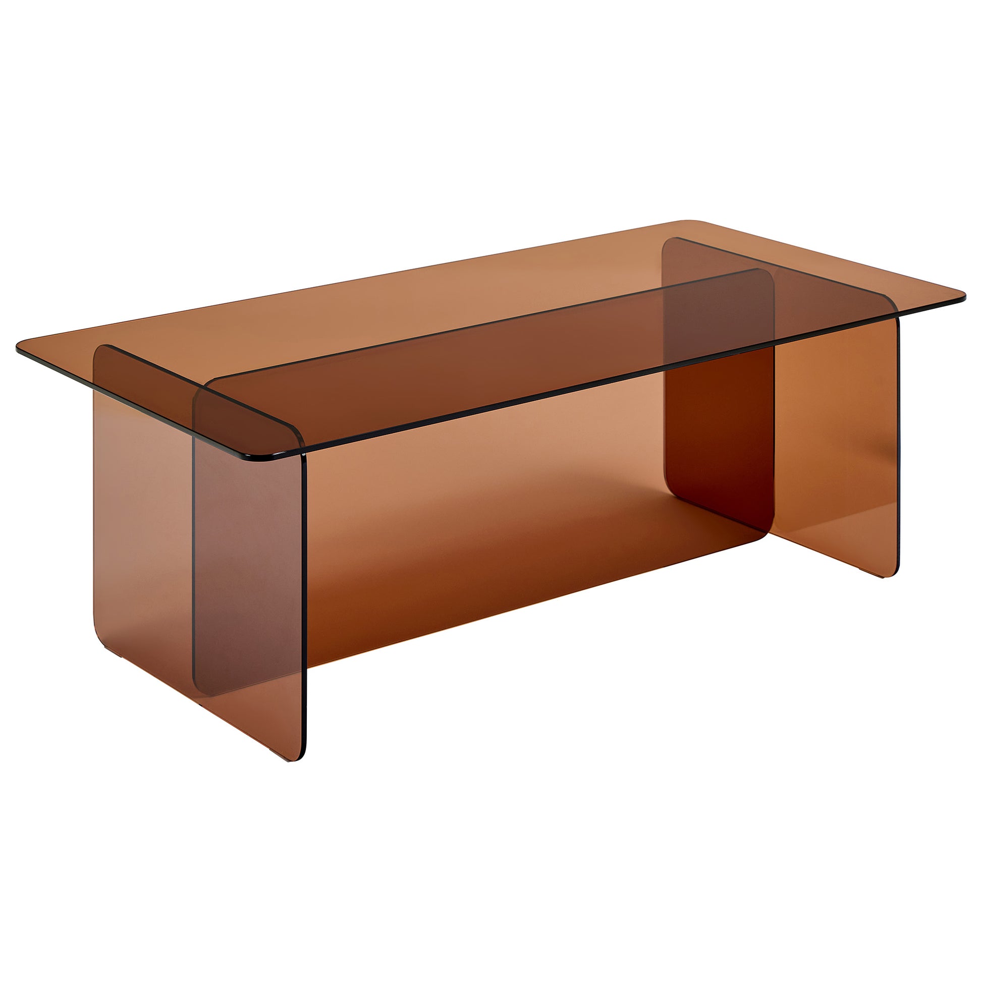 Vetro sofabord, glas | 120x60 - Møbelkompagniet