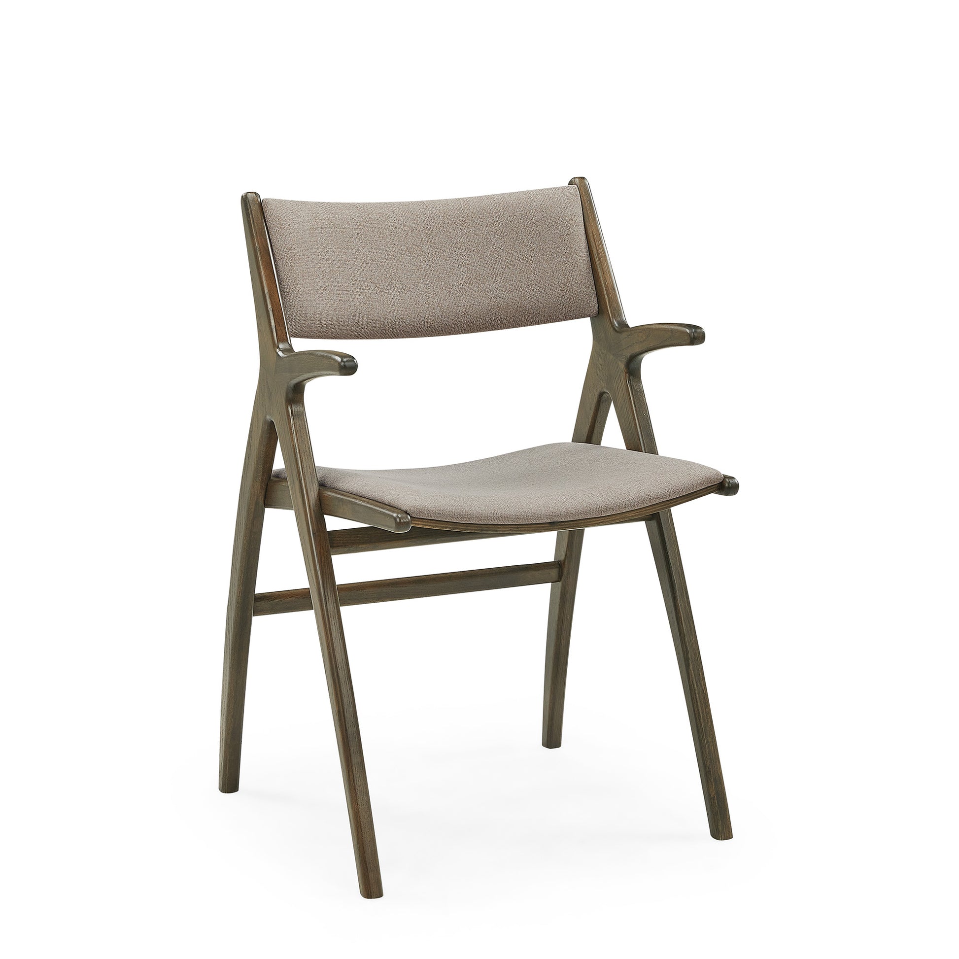 Roots spisebordsstol, Armlæn | Stof - Møbelkompagniet