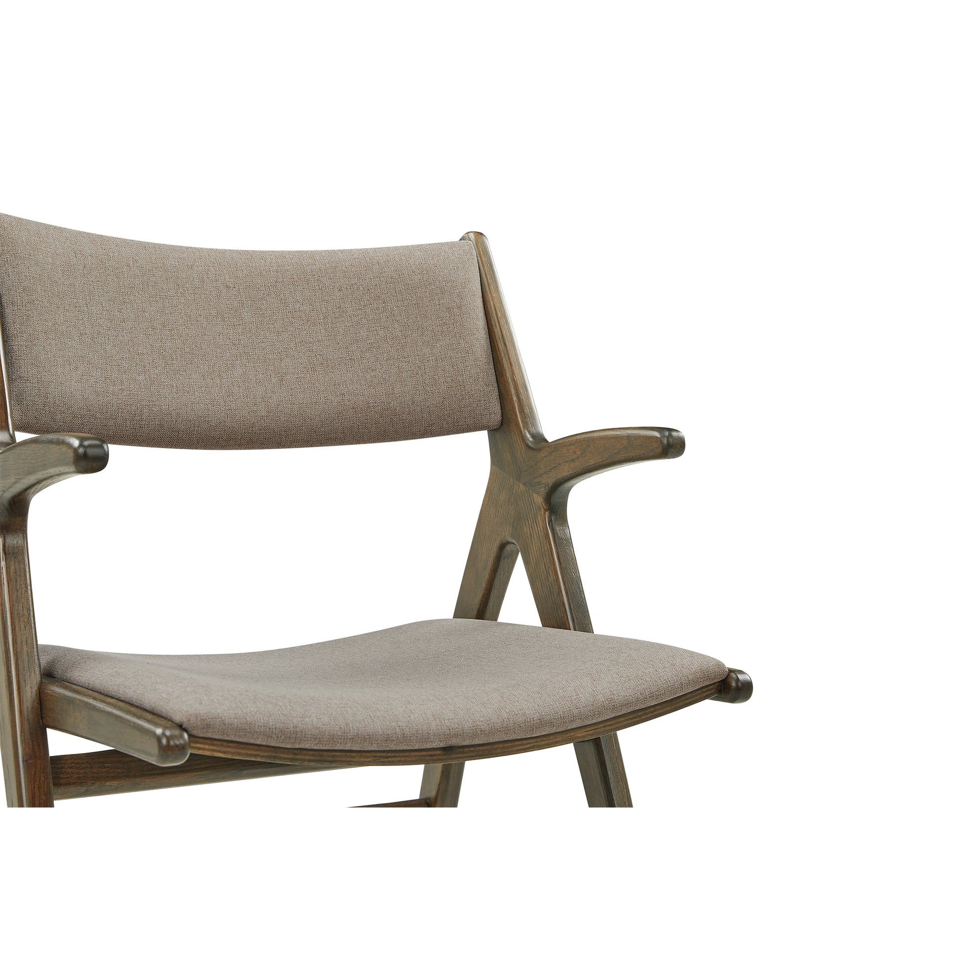 Roots spisebordsstol, Armlæn | Stof - Møbelkompagniet