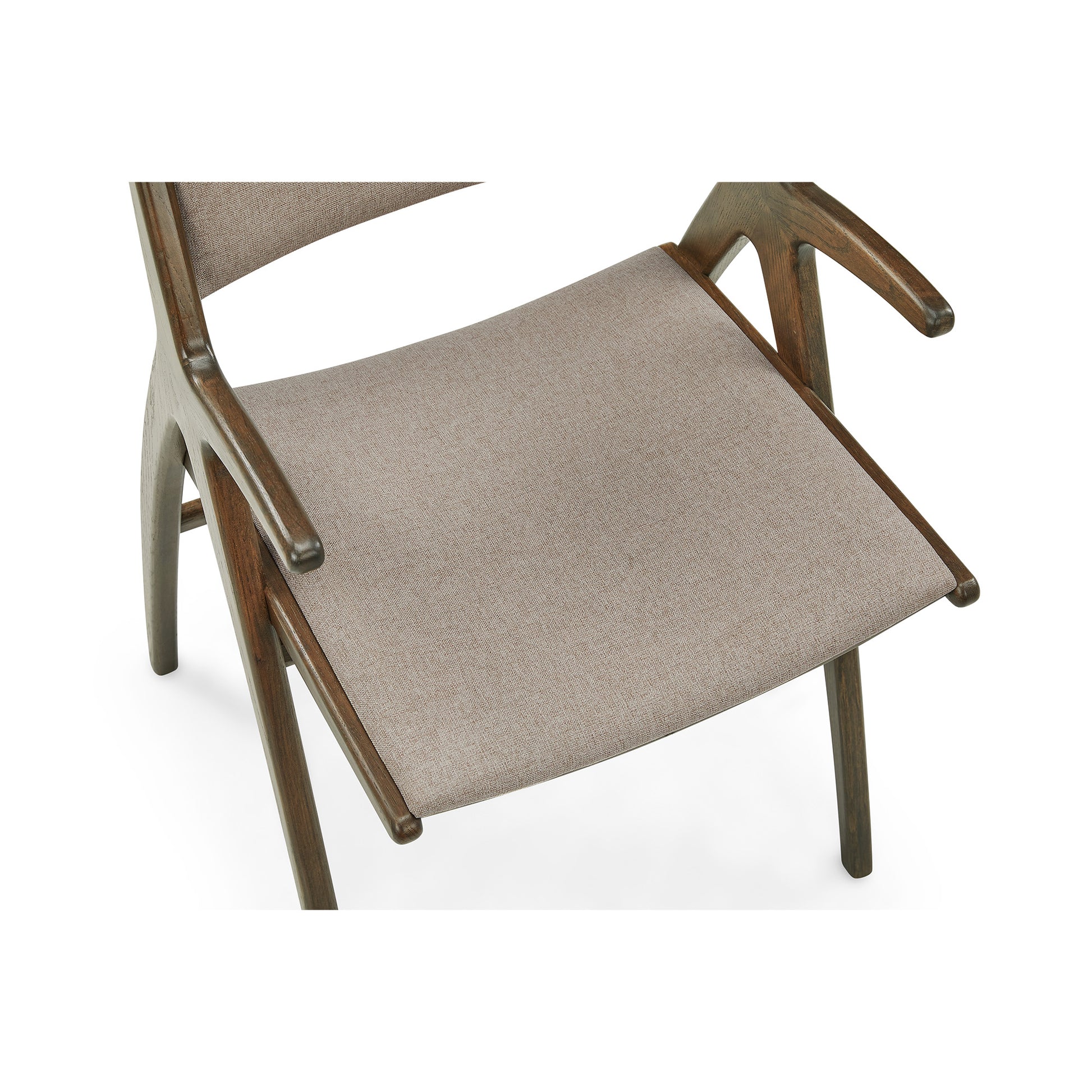 Roots spisebordsstol, Armlæn | Stof - Møbelkompagniet