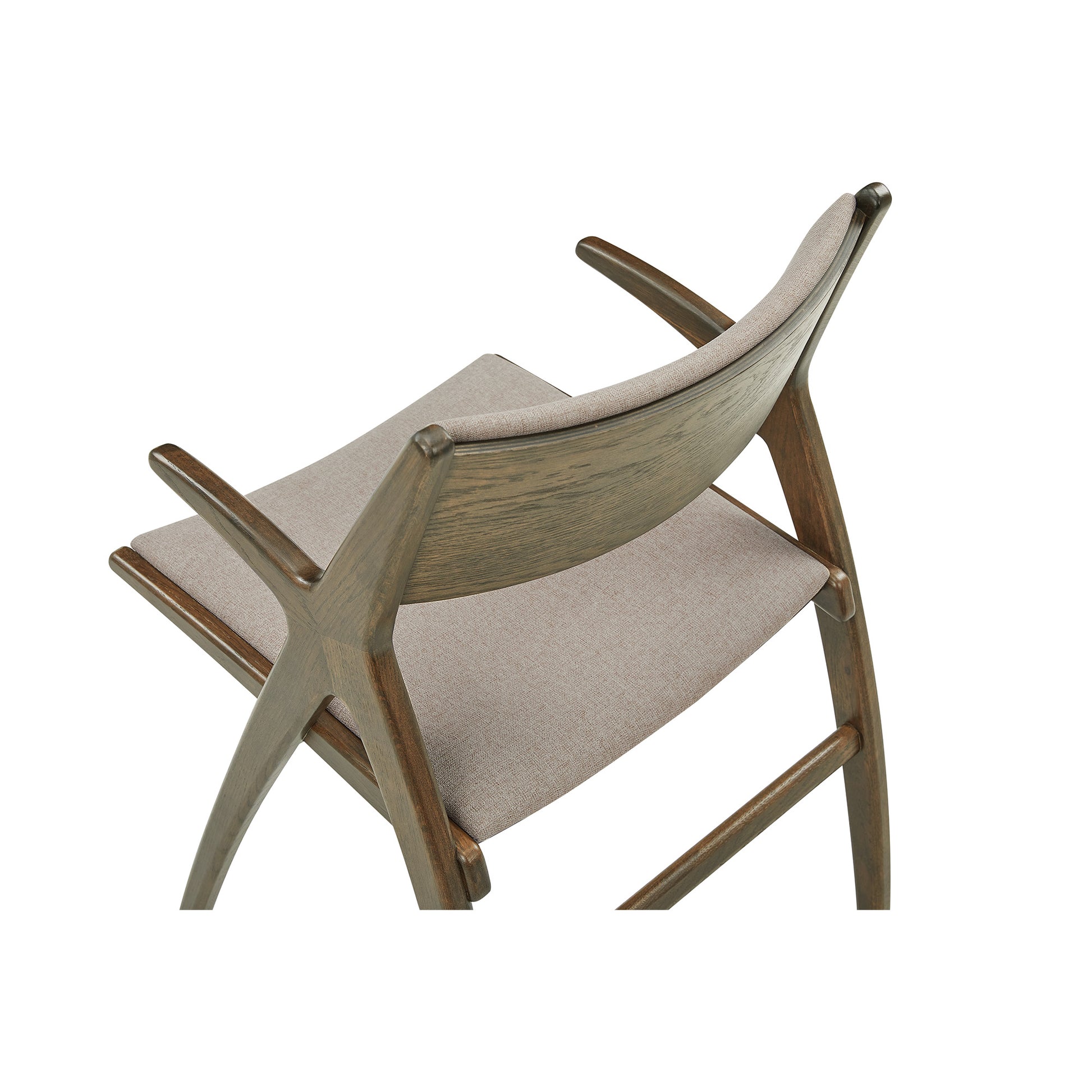 Roots spisebordsstol, Armlæn | Stof - Møbelkompagniet