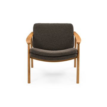 Soren Loungesessel, Eiche natur | Stoff