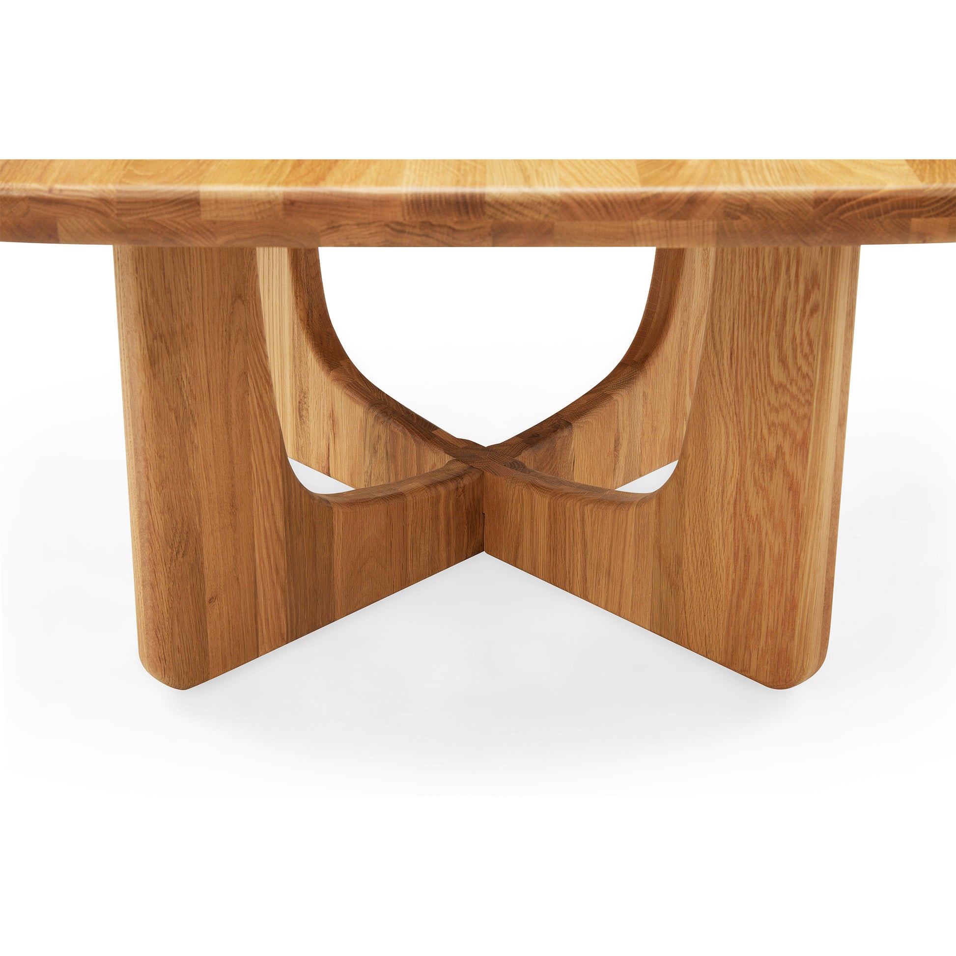 Orion sofabord, Egetræ | 90x90 - Møbelkompagniet