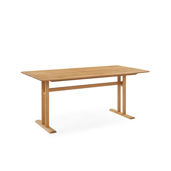 Oak spisebord, Massiv egetræ | 180x90 - Møbelkompagniet