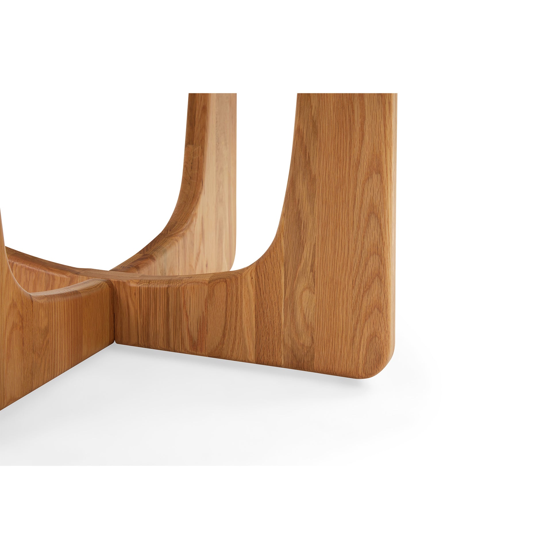 Orion sofabord, Marmor/Egetræ | 90x90 - Møbelkompagniet