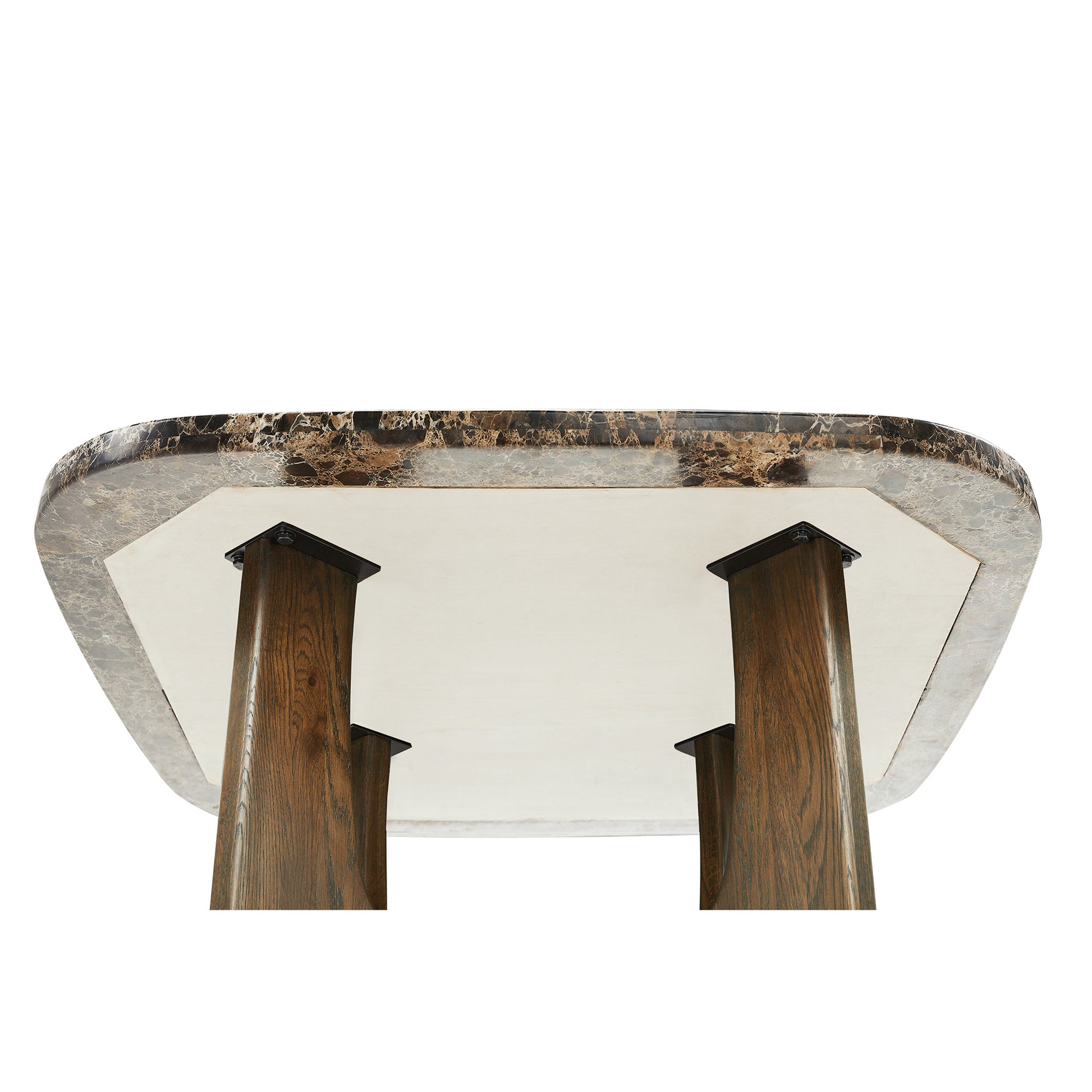 Orion sofabord, Egetræ/Emperador | 90x90 - Møbelkompagniet