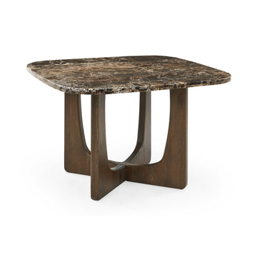 Orion Esstisch, Eiche/Emperador | 120x120 - Møbelkompagniet DE