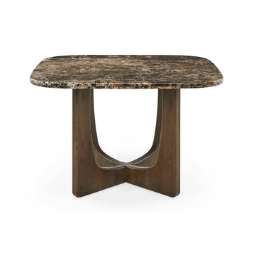 Orion Esstisch, Eiche/Emperador | 120x120 - Møbelkompagniet DE