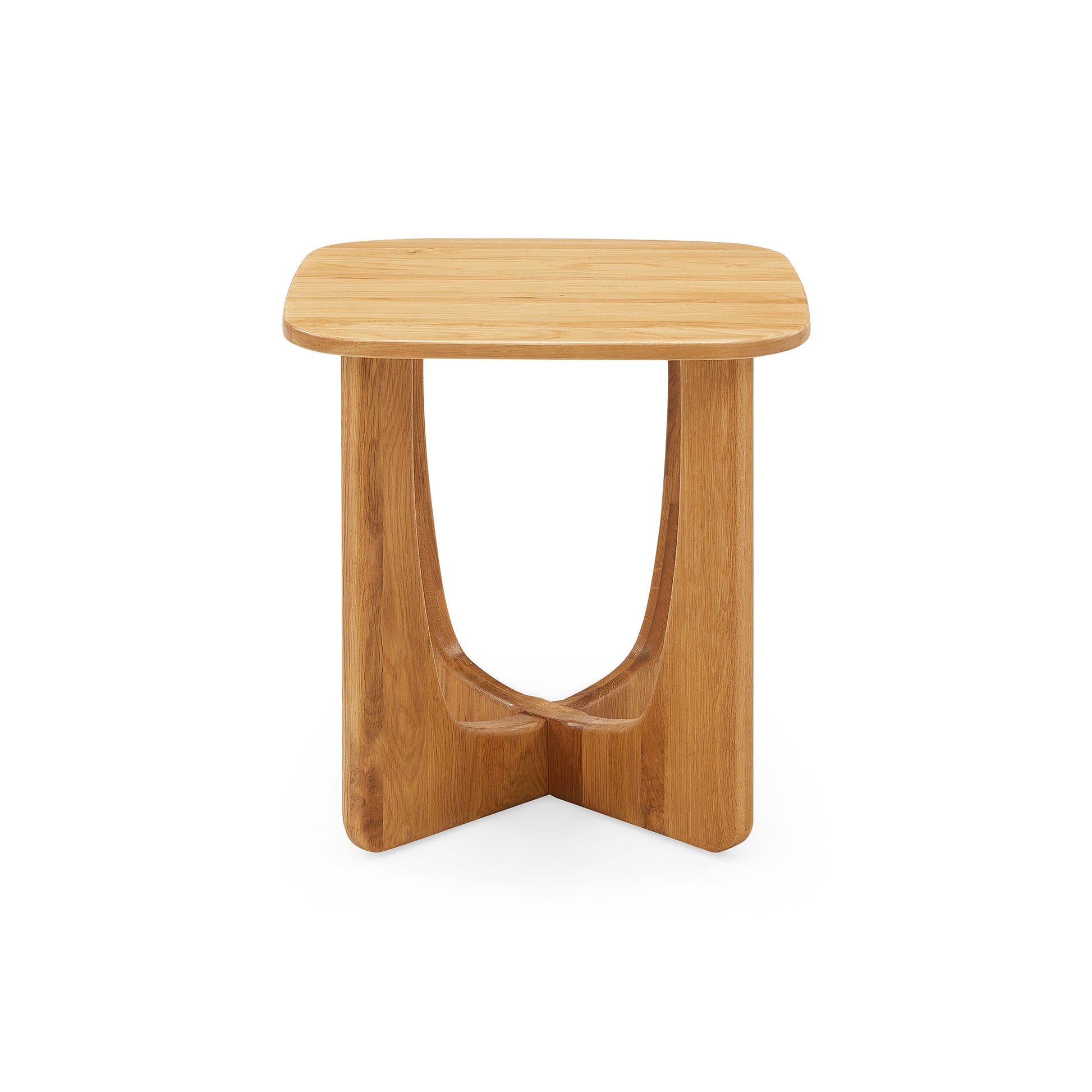 Orion hjørnebord, Egetræ | 50x50 - Møbelkompagniet