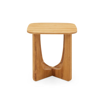 Orion hjørnebord, Egetræ | 50x50 - Møbelkompagniet