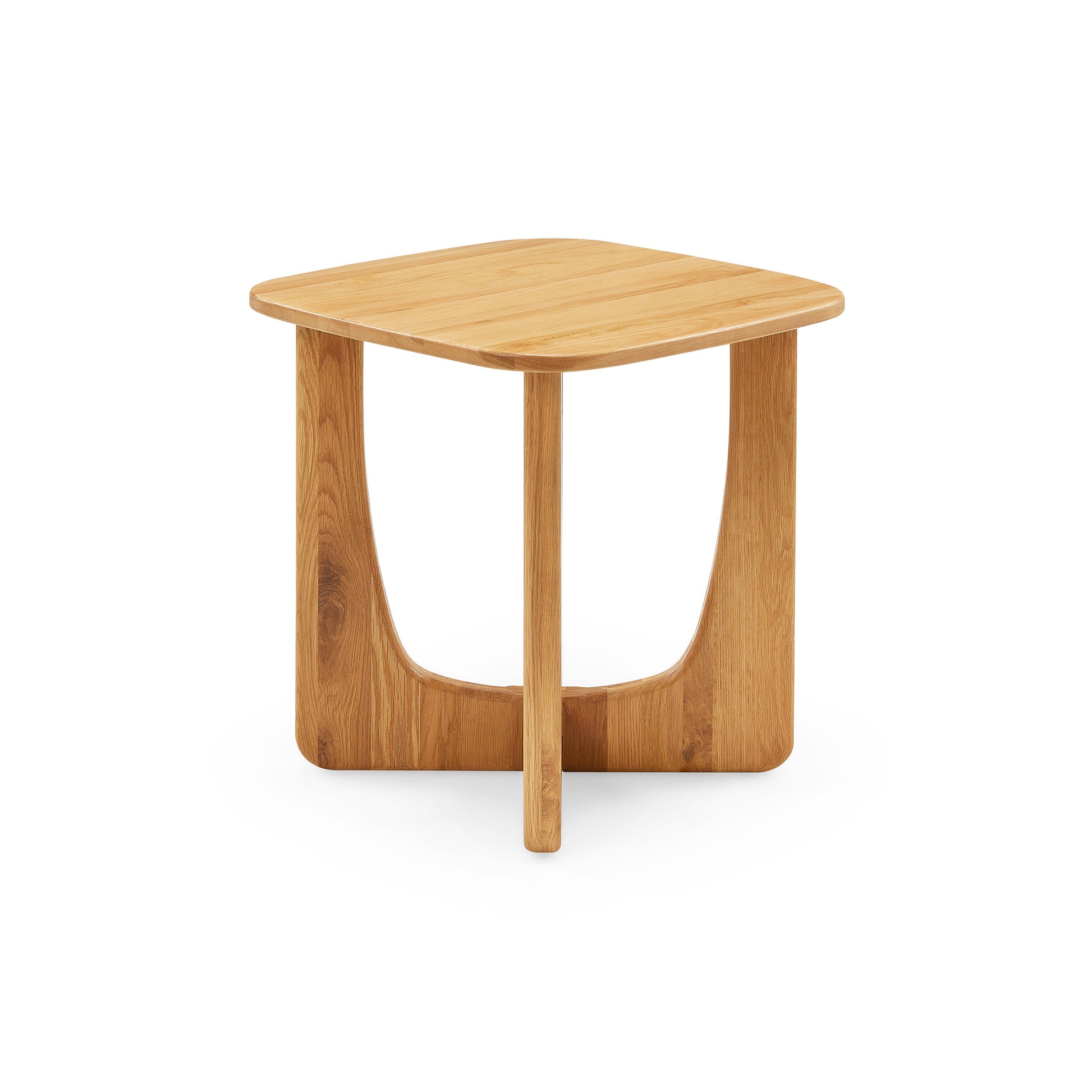 Orion hjørnebord, Egetræ | 50x50 - Møbelkompagniet