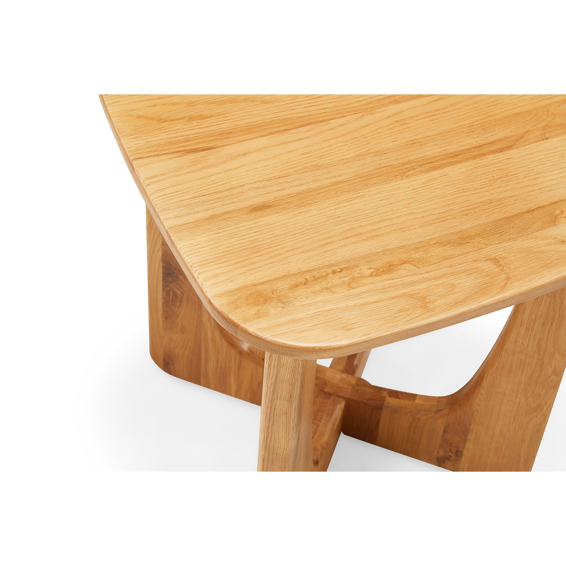 Orion hjørnebord, Egetræ | 50x50 - Møbelkompagniet