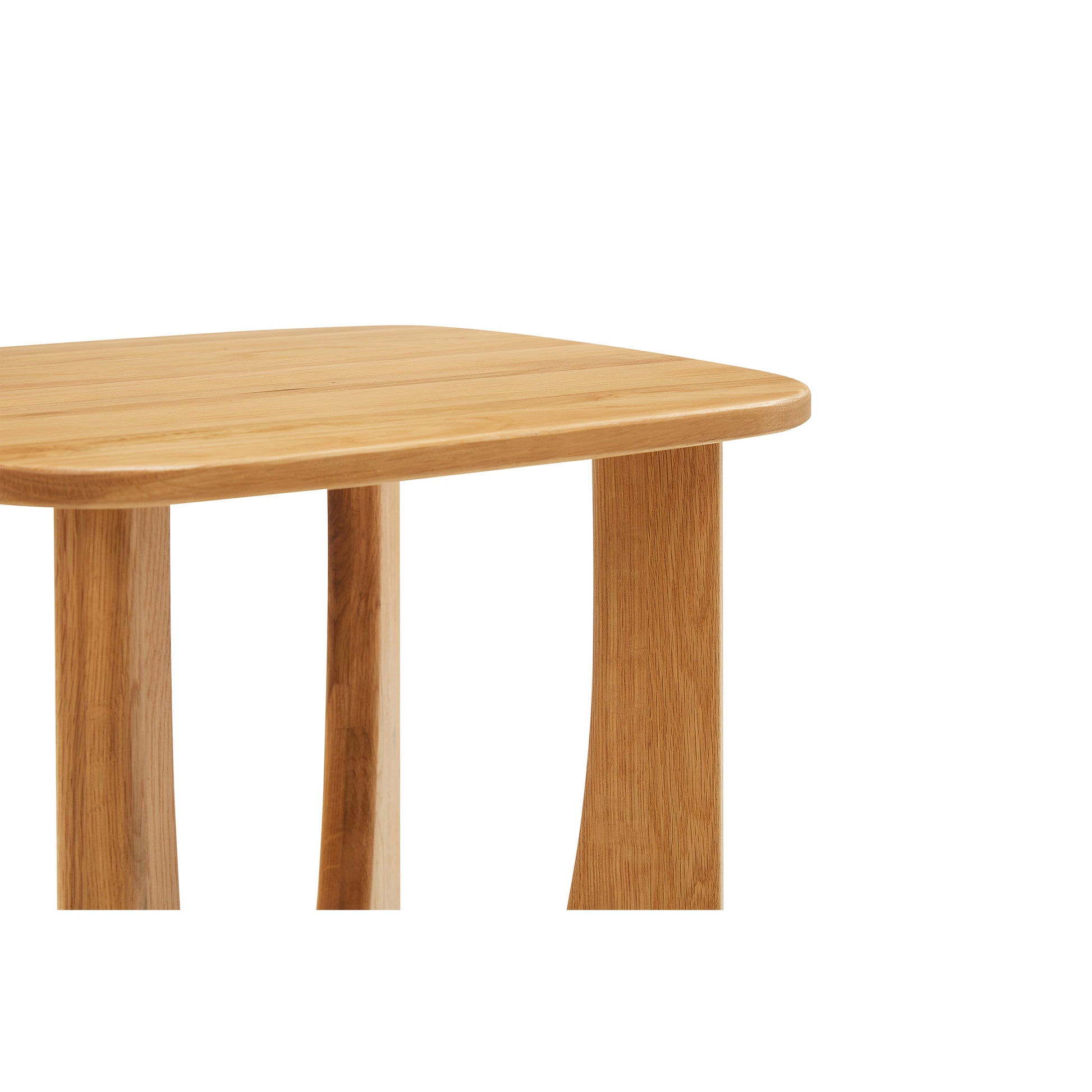 Orion hjørnebord, Egetræ | 50x50 - Møbelkompagniet