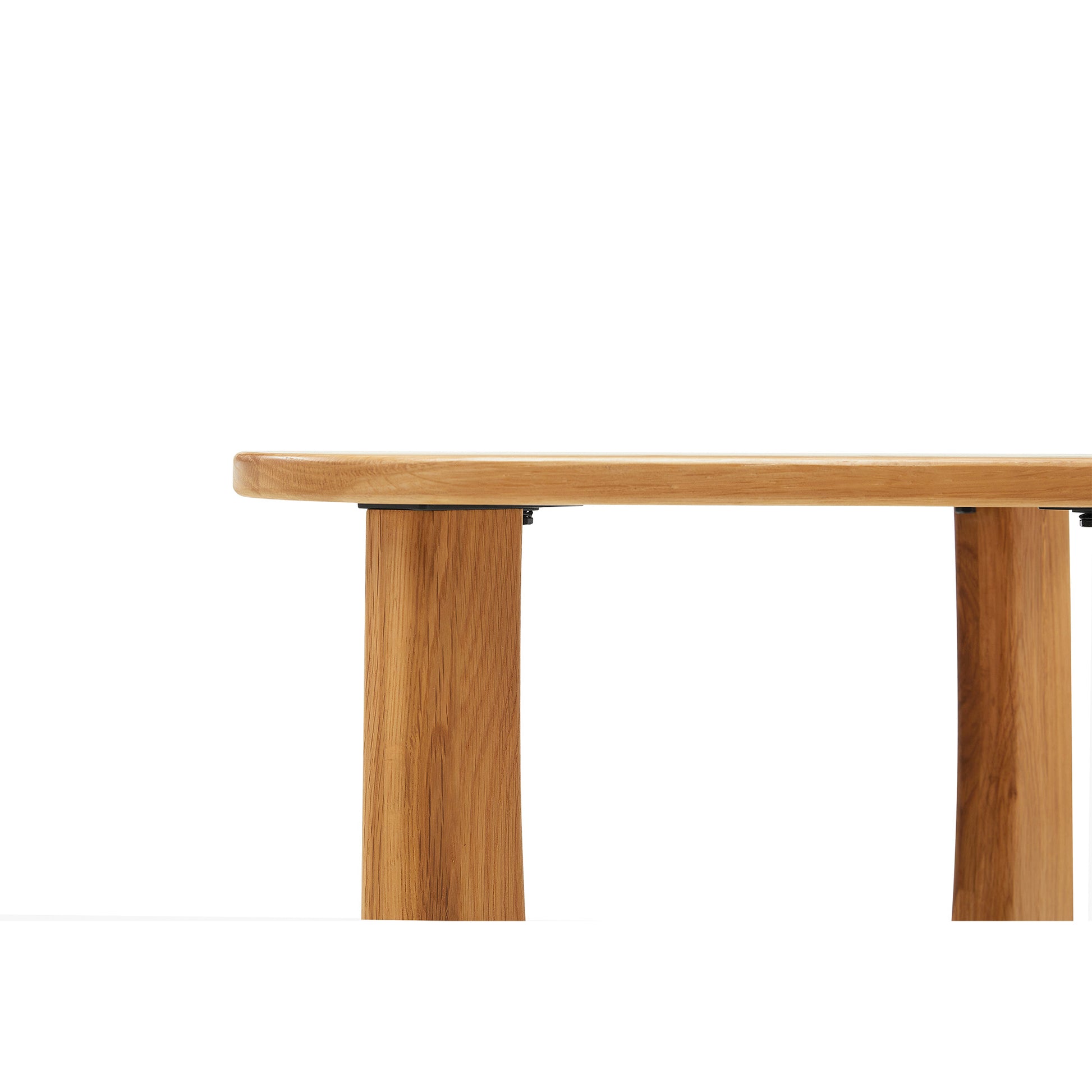 Orion hjørnebord, Egetræ | 50x50 - Møbelkompagniet