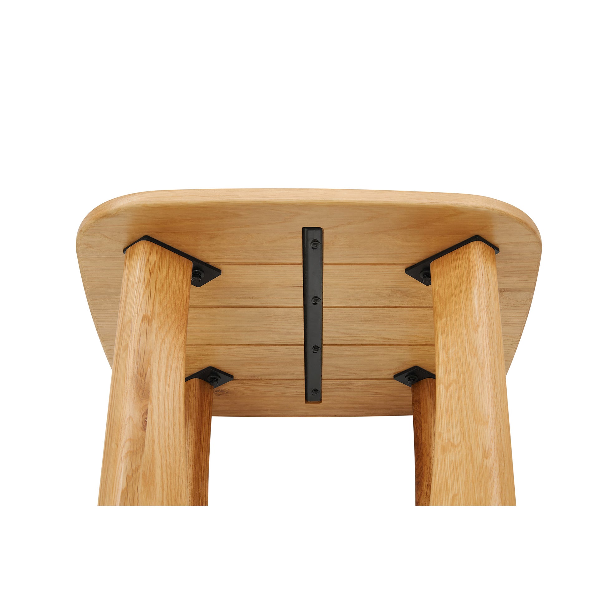 Orion hjørnebord, Egetræ | 50x50 - Møbelkompagniet