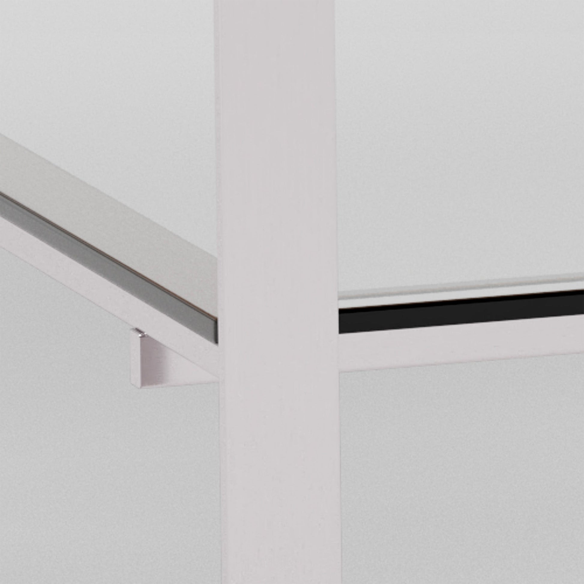 Strata sofabord, keramik travertin | Glas | 80x80 - Møbelkompagniet