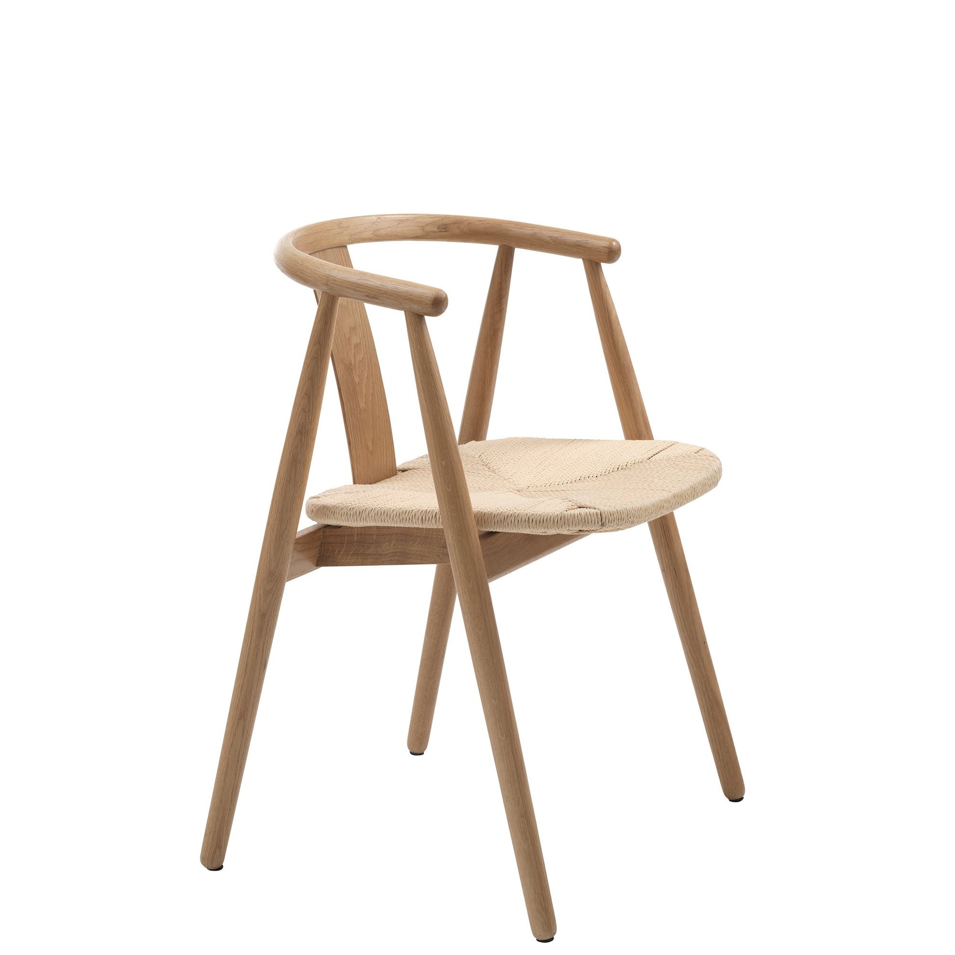 Relate spisebordsstol,  egetræ | flet - Møbelkompagniet