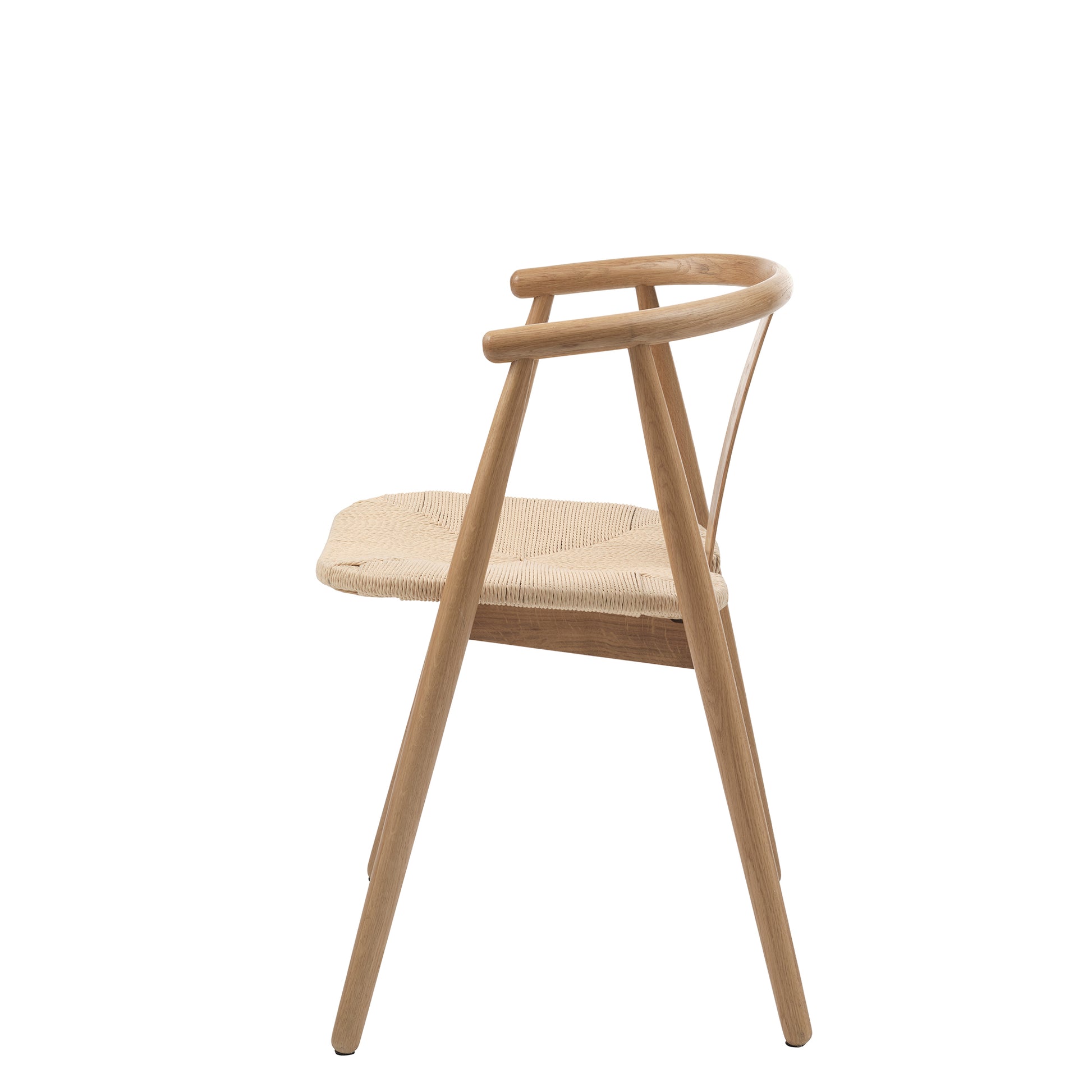 Relate spisebordsstol,  egetræ | flet - Møbelkompagniet