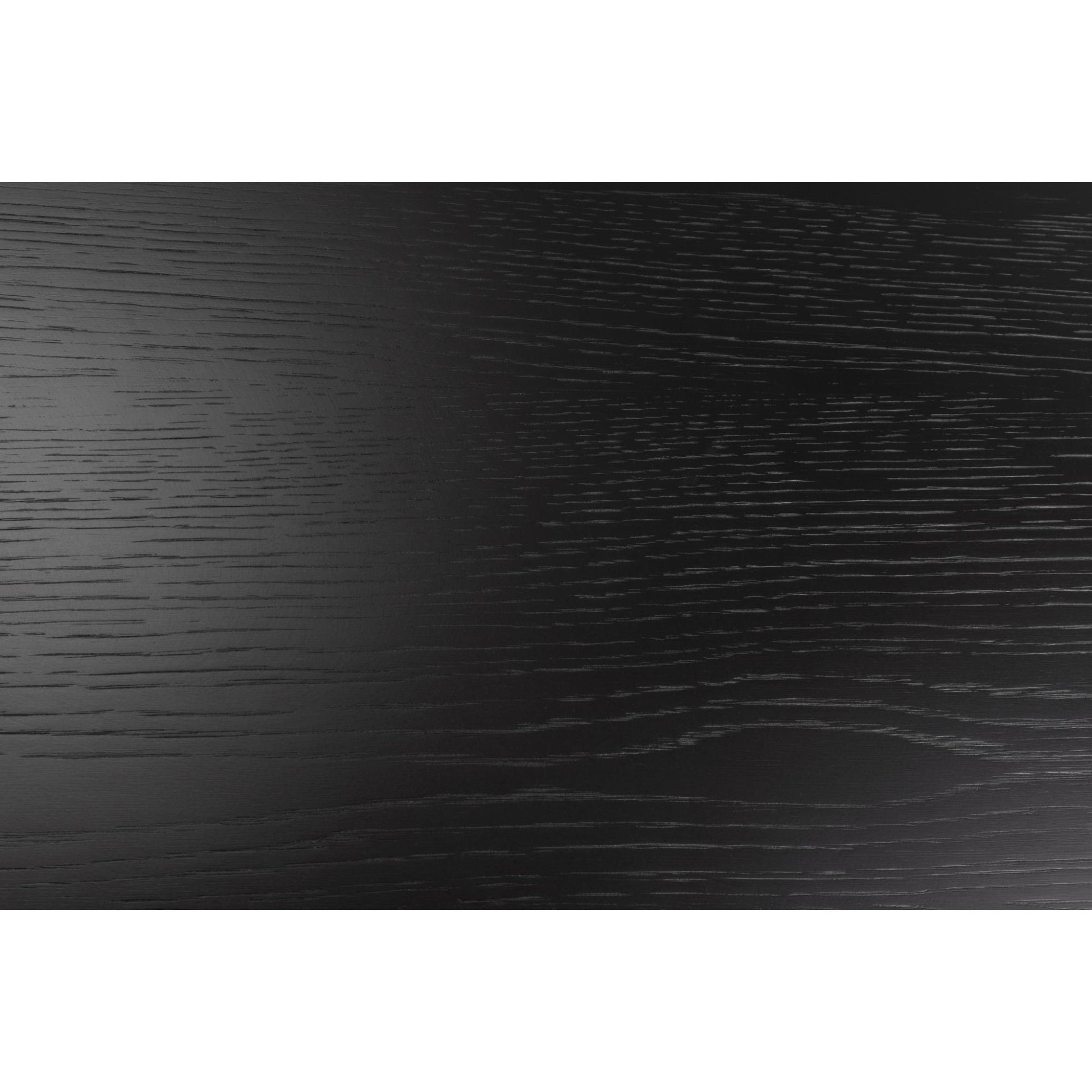 Montreux spisebord, sort eg | butterfly udtræk | 180/219x90 - Møbelkompagniet