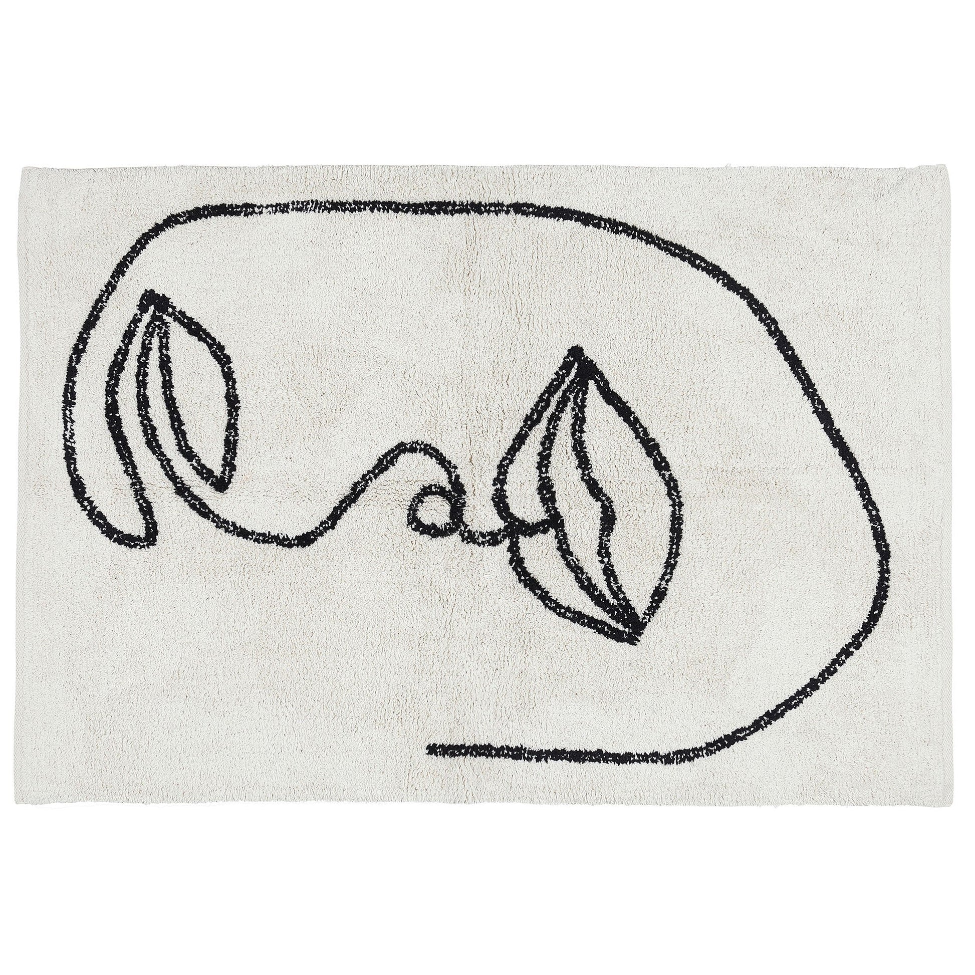 Visage I tæppe, 90x120 - Møbelkompagniet