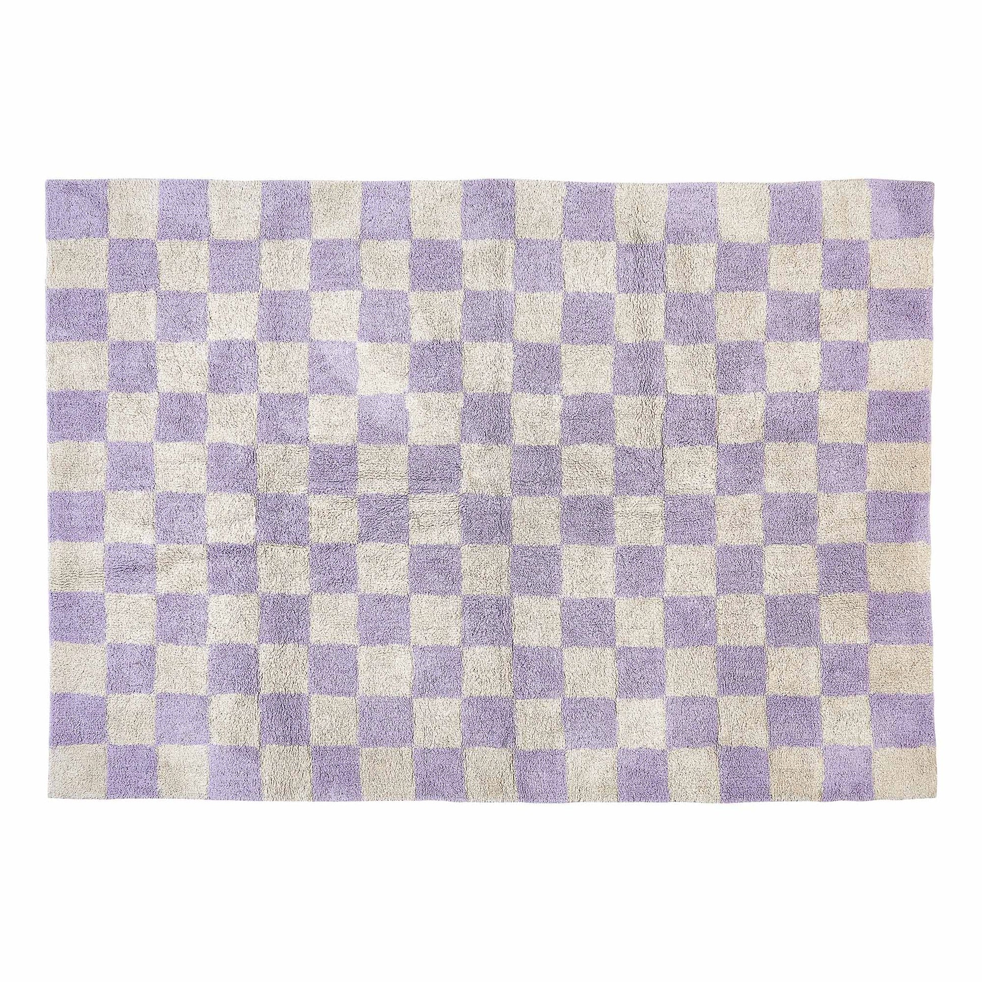 Check tæppe, 140x200 - Møbelkompagniet