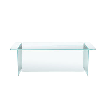 Vetro sofabord, glas | 120x60 - Møbelkompagniet