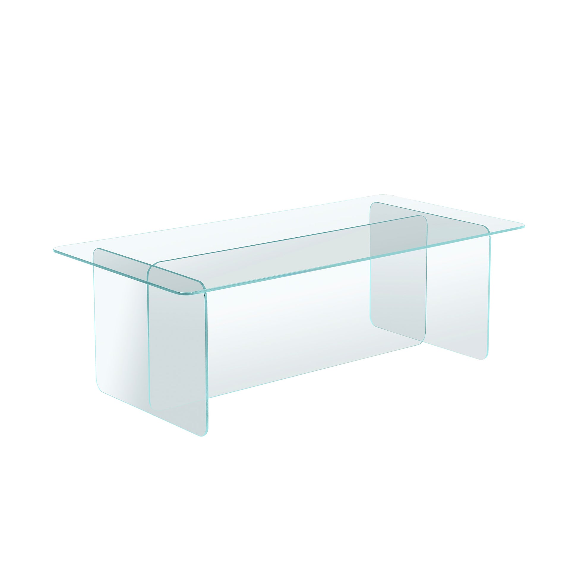 Vetro sofabord, glas | 120x60 - Møbelkompagniet