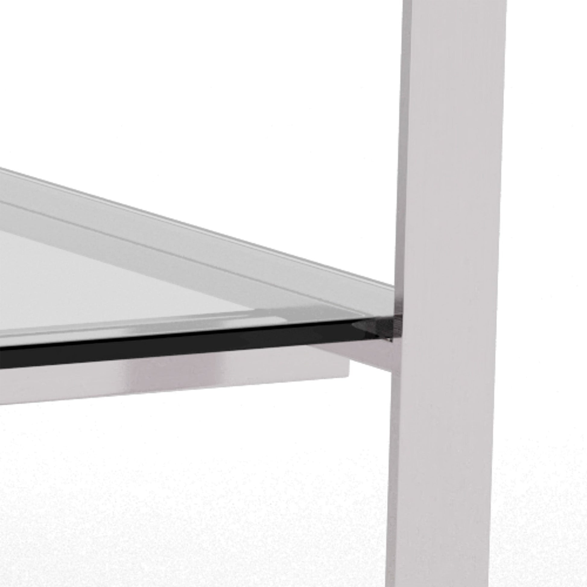 Strata sofabord, marmor emperador | Glas | 80x80 - Møbelkompagniet