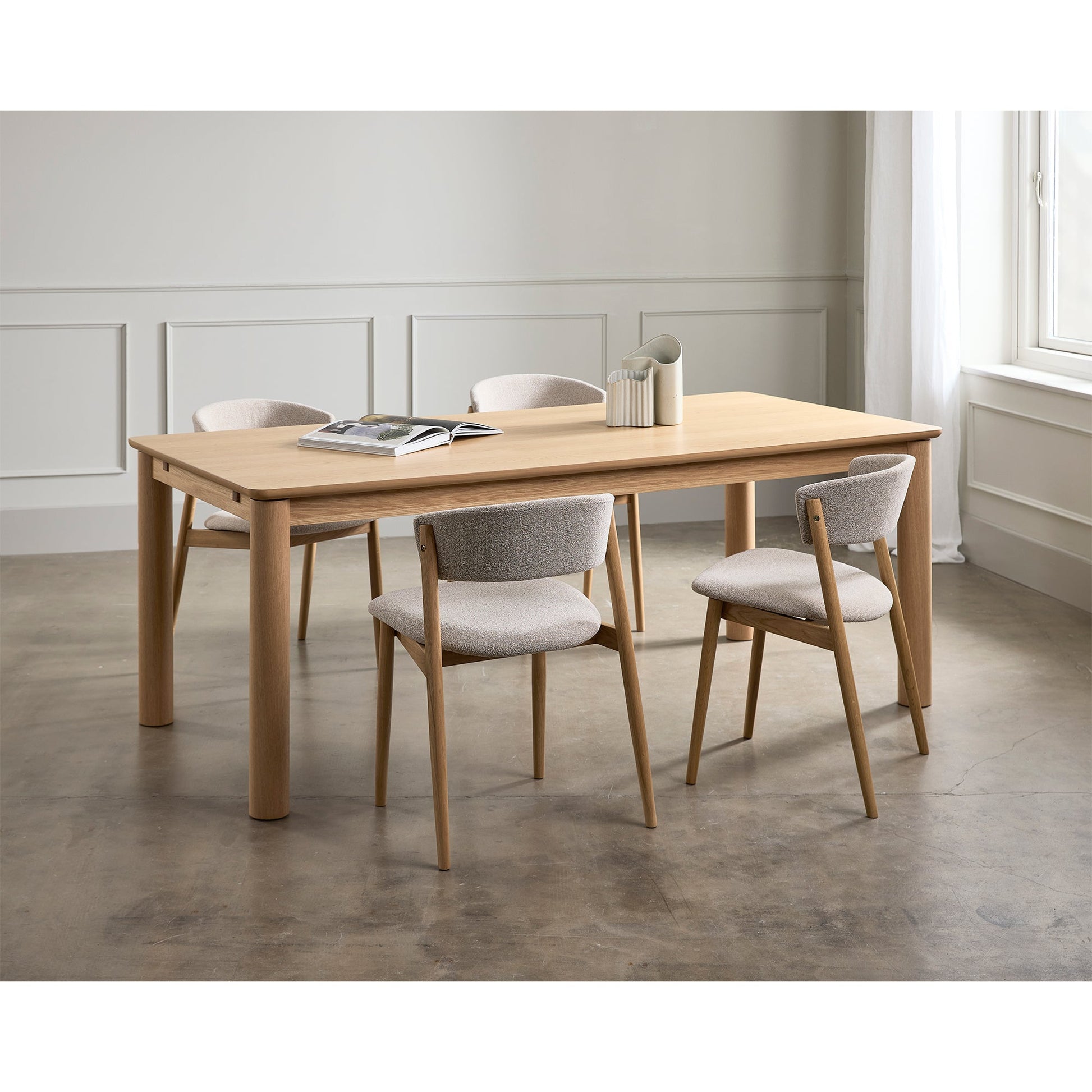 Askov spisebord, 200x95 - Møbelkompagniet