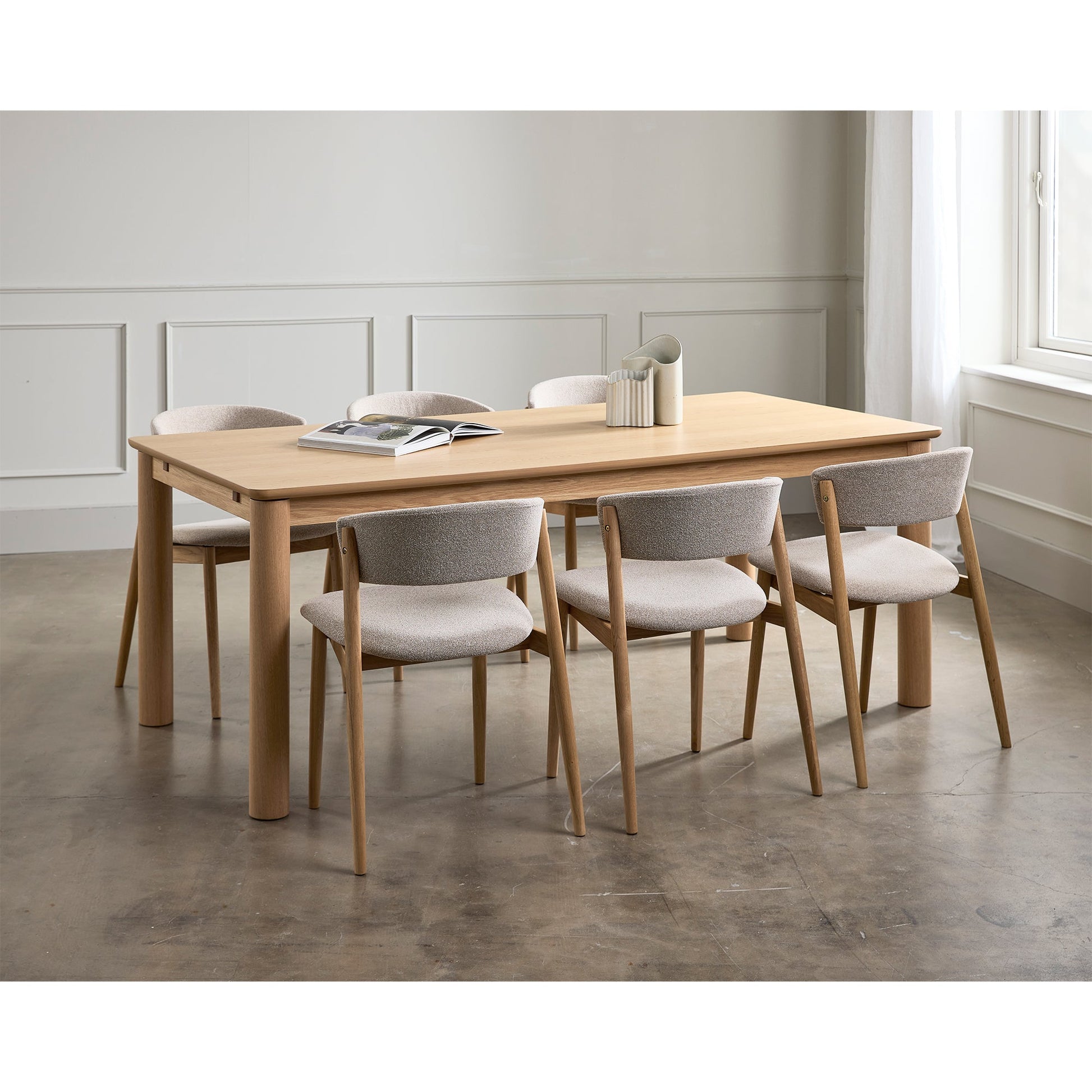 Askov spisebord, 200x95 - Møbelkompagniet