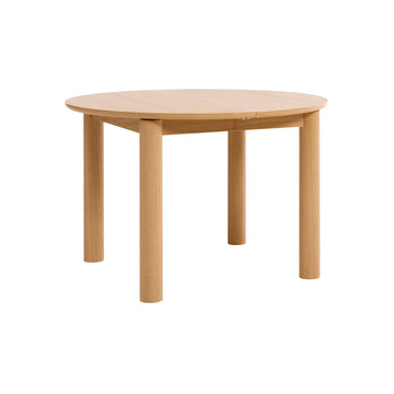 Askov spisebord, inkl. tillægsplade | Ø115-160 - Møbelkompagniet