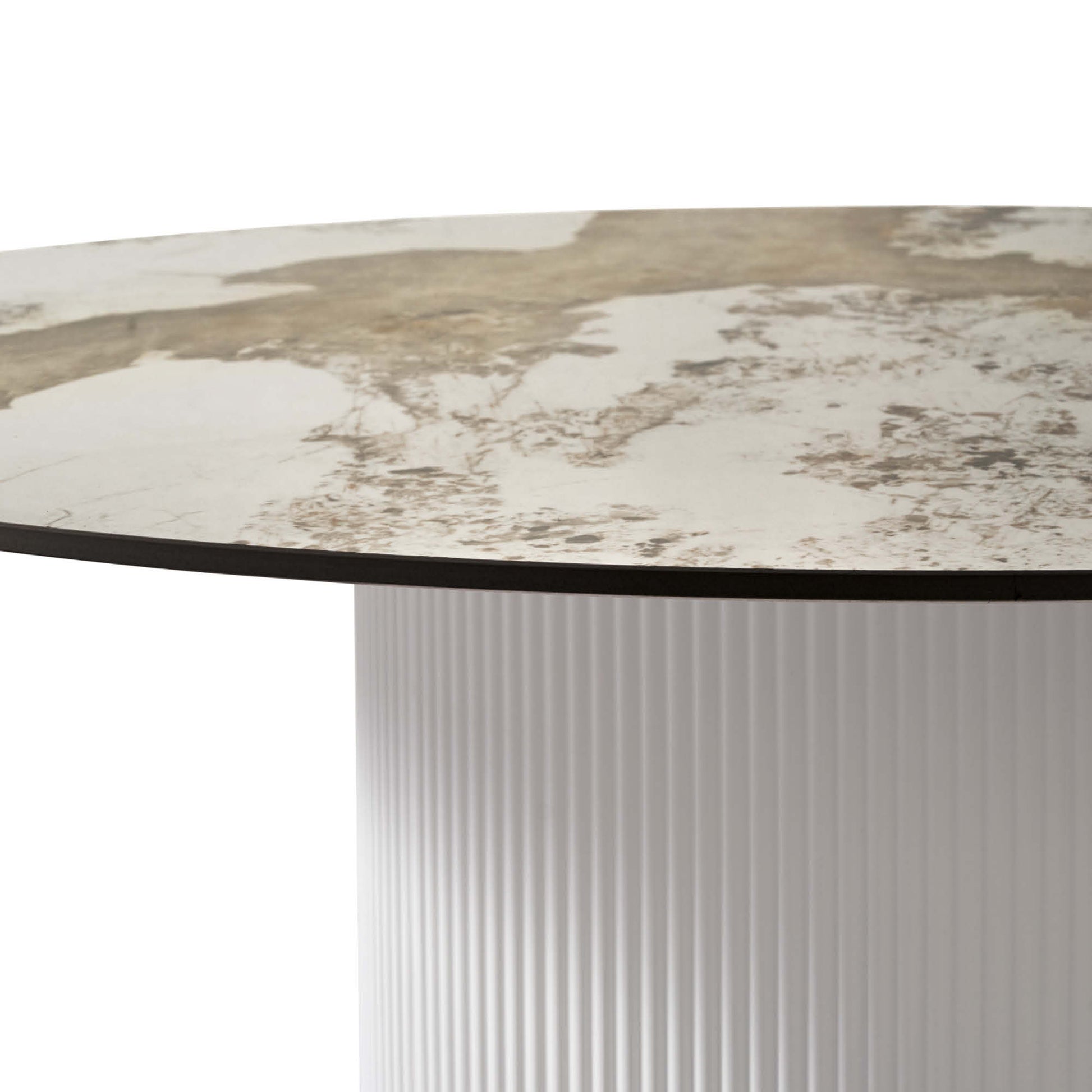 Argilla spisebord, keramik | Ø120 cm - Møbelkompagniet