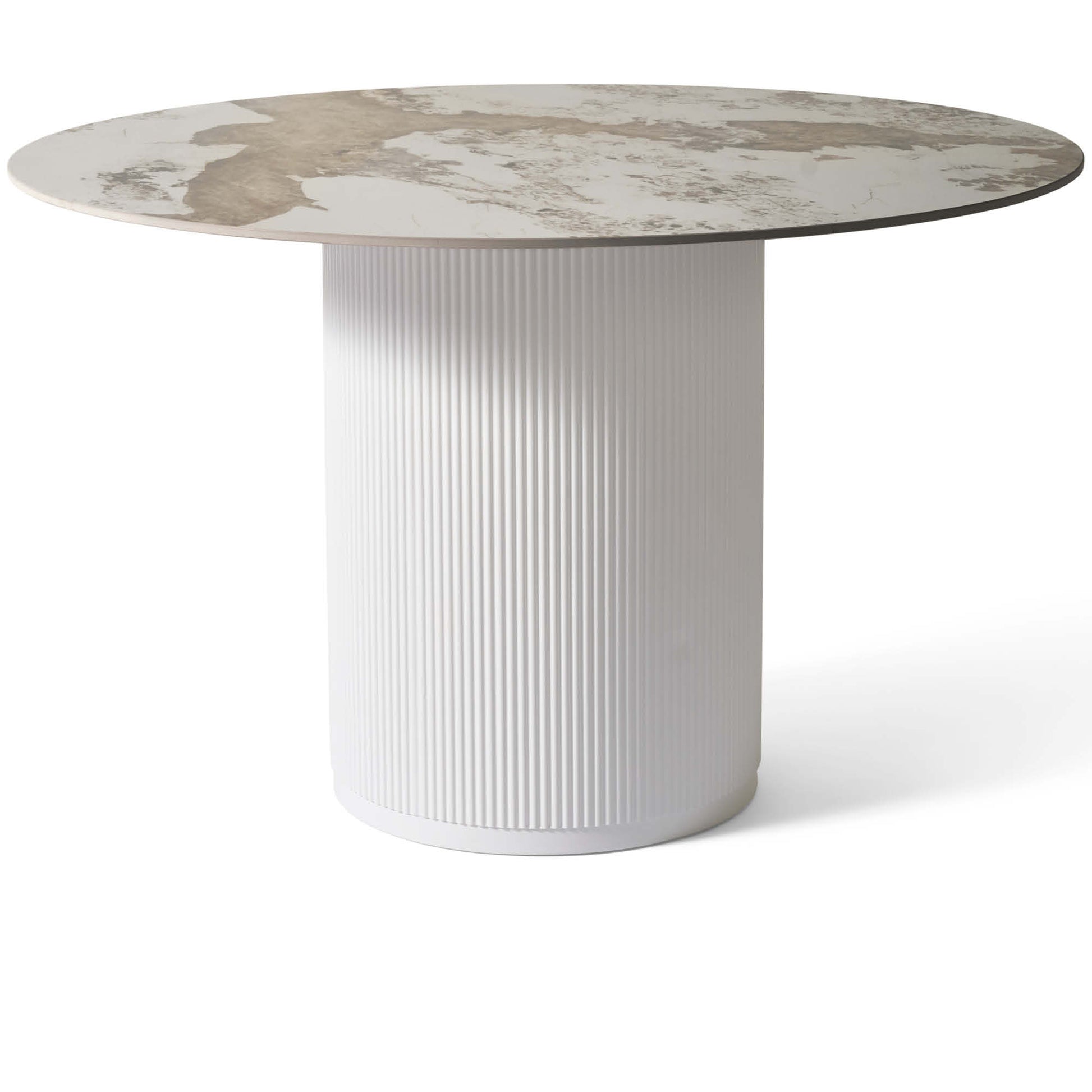 Argilla spisebord, keramik | Ø120 cm - Møbelkompagniet