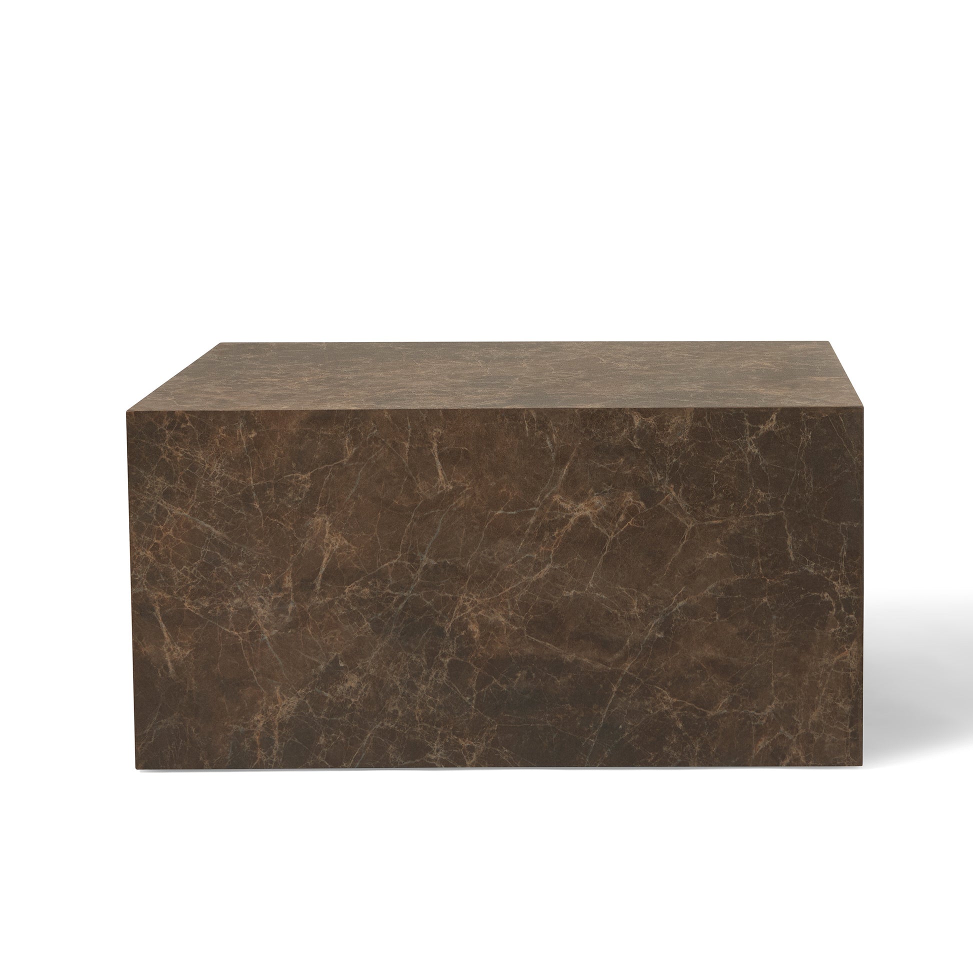 Dice sofabord, marmorlook | 80x60 - Møbelkompagniet