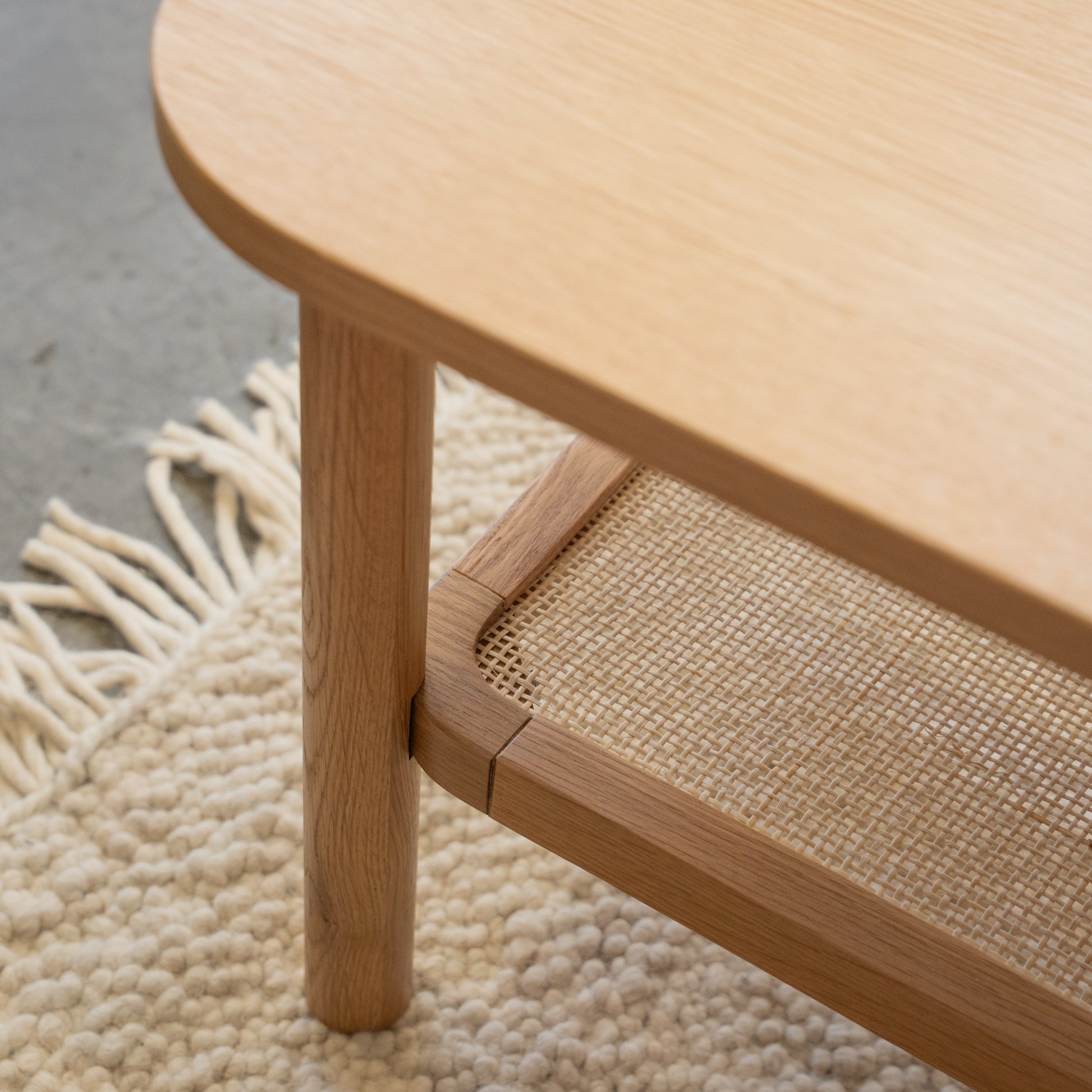 Loom sofabord, 90x90 - Møbelkompagniet